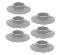 Veemoon 6pcs Washer Leveling Pads Washing Machine Noise Reduction Pads Shock Absorber for Dryer