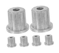 Veemoon 6pcs Washing Machine Pulsator Gear Core Connector Replacement Metal Washer Pulsator Assembly Repair Kit Easy Installation Spare Part for Various Brands and Models