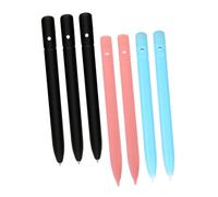 Veemoon 7pcs Lcd Writing Tablet Stylus Pen Set with 8.5, 10, 12 Inch Erasable Screens, Universal Stylus for Touch Screens, Includes Black, Blue, and Pink Pens for Note-taking and Doodling