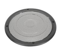 Veemoon 8-inch Car Loudspeaker Protective Net Speaker Mesh Cover Protector Black Plastic Iron Sturdy Decoration for Car Speaker Decorative Circle DIY