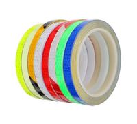 Veemoon 8 Rolls Bike Reflective Stickers for Night Riding, Luminous Bicycle Warning Decals, Bike Reflectors for Safety and Visibility, Outdoor Cycling Accessories