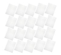 Veemoon 80 Sheets A5 7-Ring Binder Sleeves Single-Sided Plastic Protector Pages for Loose-Leaf Photo Album, Document Organizer, and Pocket Storage Binder