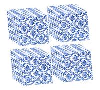 Veemoon 80sheets Decorative Paper Napkins Floral Design Holiday Party Supplies Absorbent Tabletop Napkins for Weddings Events Gatherings