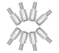 Veemoon 8pcs Bike Support Extension Bolts Training Wheels Axle Extenders Metal High-strength Steel Universal Compatibility Easy Installation for Parents and Daily Outdoor Use