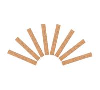 Veemoon 8pcs Clarinet Neck Cork Pads Replacement Kit, Soft Instrument Repair Cork Sheets for Clarinet Mouthpiece, Play-Tested Neck Joint Sealing Pads for Classroom and Store Use