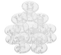 Veemoon 8pcs Curtain Wheel Spools Replacement Pleated Shade Blind Tensioner Cord Retainer for Venetian and Roman Blinds Sturdy Supplies for Window Treatment Hardware