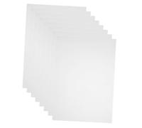 Veemoon 8pcs Flame Retardant Plastic Hard Board Lighting Filter Sheets for Portable Correction Light Gels for Photo Props Overlays Film