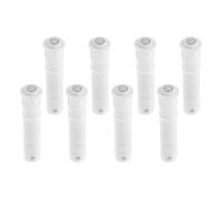 Veemoon 8pcs Hidden Push Latch Cabinet Door Catch Seamless Touch Release Hardware for Wardrobe Closet Rv Doors Invisible Open Design Easy Installation Modern Home Cabinetry