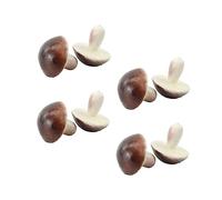 Veemoon 8Pcs Lifelike Foam Simulation Mushroom Models for Home Decor Window Photography Props and Fairy Garden Accessories