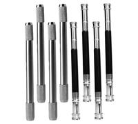 Veemoon 8pcs Pencil Extenders Double Headed Lengtheners for School and Art Drawing Lightweight Crayon and Sketch Pencil Holders Compact Portable Design for Artists and Students