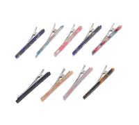 Veemoon 9pcs Acetate Duckbill Hair Clips Flat Claw Barrettes for Women and Lightweight Hair Styling Accessories Smooth Surface Gentle Grip for Everyday Use