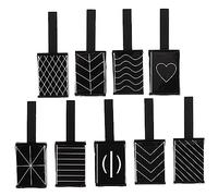 Veemoon 9pcs Cat Eye Nail Magnet Tools Set with Magnet Plates DIY Gel Polish Art Accessories for Unique Manicure Designs Easy to Use for Beginners and Professionals