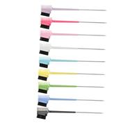 Veemoon 9pcs Dual Head Eyebrow and Eyelash Brush Comb Precision Fine Hair Makeup Tool for Brow Powder Application Lash Separation and Eye Makeup Grooming Lightweight and Travel Friendly