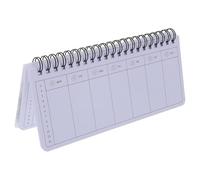 Veemoon Academic Planner Spiral Notebook Binder Weekly Planner for Teenagers Student Accessories with Portable Design and Smooth Writing Paper 7.48x3.15x0.39