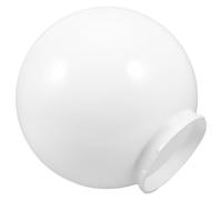 Veemoon Acrylic Frosted Globe Replacement 25Cm Ceiling and Wall Lamp Shade for Outdoor Street Lights and Lamp Posts
