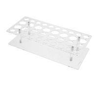 Veemoon Acrylic Perfume Stand Organizer Compartments Fragrance Bottle Display Rack for Countertop Bathroom Use
