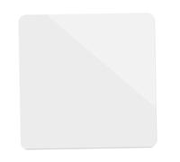 Veemoon Acrylic Reflection Board Photo Supply Multi-use Background Mirror Photo Props White 30x30cm