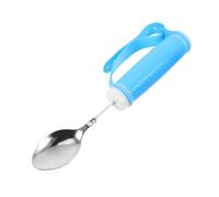 Veemoon Adaptive Eating Spoon with Ergonomic Grip Handle for Elderly Disabled Adults Anti-Shaking Utensil for Self-Feeding Comfortable Non-Slip Design for Weak Hands and Hand Tremors