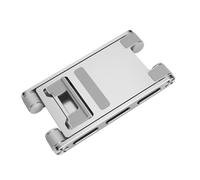 Veemoon Adjustable Aluminum Alloy Phone Holder and Tablet Stand with Foldable Design and Anti-slip Bottom for Living Room Use, Multifunctional Mobile Phone Rack for Watching Video Movies