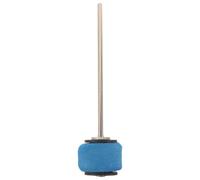 Veemoon Adjustable Bass Drum Pedal Beater with Reinforced Metal Base Felt Head for Enhanced Bounce and Stability Single Chain Spring System for Rock and Jazz Drummers Black Blue Practice