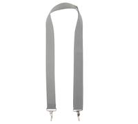 Veemoon Adjustable Snare Drum Strap with Metal Buckle, Heavy-duty Nylon Shoulder Sling 31.5"-57" for Marching Bands, African Drums, and Parade Percussion Use, Dark Grey 145cm