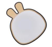 Veemoon Adjustable Wooden Animal Makeup Mirror with Stand Lightweight Portable Vanity Mirror for Travel Office Home Desk Cute Bunny Design for Adult Use