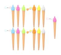 Veemoon Adorable 10pcs Ice Cream Shaped Gel Ink Pen for Students