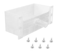 Veemoon Air Conditioner Drip Pan: Portable Drip Pan - Universal Outdoor Unit Condensate Water Catcher - 5.3x2.2x2inch Plastic Tray Compatible With Midea