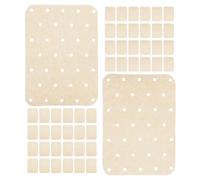 Veemoon Air Fryer Baking Paper Liners and High-Temperature Resistant Material 360pcs with Nonstick Reusable Parchment Sheets for Food Cooking and Grilling in Air Fryers