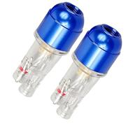 Veemoon Airbrush Water Separator Filter 2pcs Alloy Copper Engineering