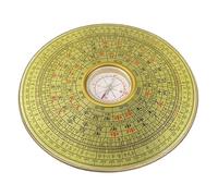 Veemoon Alloy Compass with Vintage Design for Desktop Decoration, Portable Chinese Compass Made of Sturdy Alloy, Easy for Hanging and Displaying, for Daily Life Use