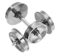 Veemoon Alloy Train Wheels for Electric Model Trains DIY Wheels Replacement with Noise Reduction Technology Compatible with Various Model Railway for Smooth and Quiet Operation