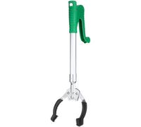 Veemoon Aluminium Alloy 40cm Reach Tool Reacher Grabber High Strength Elastic Clamp Extend Reach for Ground Garbage Bottles in Office and Home, Mobility Aid for People with Disabilities