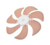 Veemoon Aluminum Fan Blade Replacement Blade Quiet Operation for Pedestal Table Wall Fans Easy Install for Home Office Industrial Cooling