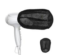 Veemoon Anti-scalding Sponge Hair Styling Diffuser Blow Dryer Tool with High Temperature Resistance Flexible Fit for Home and Salon Use Portable Hairdressing Supplies in Black
