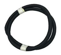 Veemoon Arab Scarf Rope Men Middle East Desert Wrap Headband Arabian Costume Accessory Black 56cm Muslim Men's Headscarf Wrap for Cultural and Festival Use