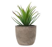 Veemoon Artificial Gladiolus Potted Plant Faux Greenery Home Decor Bonsai Ornament No Water Maintenance Indoor Fake Plant for Bedroom and Office Aesthetic