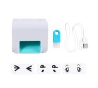 Veemoon Automatic Melon Peeler Machine with 1000mah Battery Compact and Portable Electric Shell Opener for Quick and Easy Home Use Abs Material White