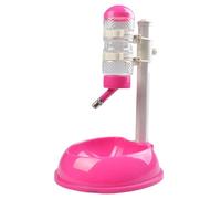 Veemoon Automatic Pet Water Dispenser with Height Non-slip Feet PVC PP Material Dog Cat Water Feeder Bowl Separate Bottle for Easy Cleaning