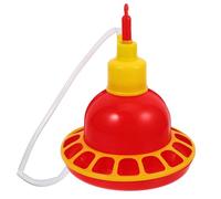 Veemoon Automatic Small Poultry Waterer Drinker for Chickens and Chicks Farm Chicken Drinking Device with Leakproof Design Poultry Water Feeder and Brooding