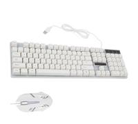 Veemoon Backlit Mechanical Keyboard and Mouse Kit Ergonomic Design Wireless Mechanical Keyboard Keys Non-conflict Gaming Feel Assorted style