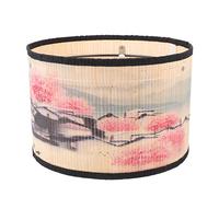 Veemoon Bamboo Art Light Shade Protect Eyes E27 Japanese Style Lamp Shade Bamboo and Iron Material Home Light Decor for Ceiling Or Desk Lamps