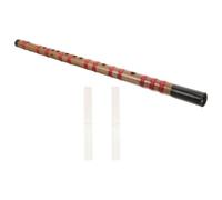Veemoon Bamboo Flute Traditional Flute Dkey Simple Appearance Easy to Tune Easy to Adjust Intonation for Beginners and Students