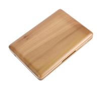Veemoon Bassoon Reed Protection Box Capacity Wooden Instrument Case Slot Storage Organizer Shockproof Reed Box for Bassoon Accessories