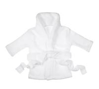 Veemoon Bathrobe Photography Set White Cucumber Towel Prop, 0-3 Months Bath Towel Outfit for Newborn Photoshoot