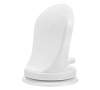 Veemoon Bathroom Non Slip Foot Washing Pedal Suction Cup Foot Rest Step Aid Labor Saving Rack for Pregnant Women Those with Mobility Challenges White