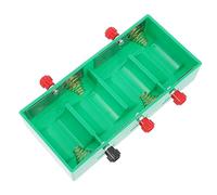 Veemoon Battery Box Parallel Experiment Terminal Case for School Physics Teaching Tool Practical Storage