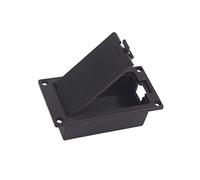 Veemoon Battery Holder Case Box for Guitar Bass Ukulele Battery Box with Easy Access for Replacement No Wire Inside Flat Mounting Design Accessory for Active Pickup