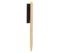 Veemoon Beard Brush for Men with Natural Bristles Gentle Grooming Tool for Hair Growth and Styling Use Barber Brush Suitable for Home and Professional Use Khaki Outdoor Travel