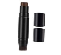 Veemoon Beard Filling Stick and Shaping Concealer 2-in-1 Large Size Deep Brown Beard Beauty Filler for Men Thickening and Styling Portable